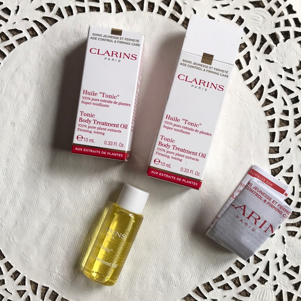 Clarins body oil - travel size